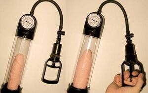 Penis enlargement vacuum pump