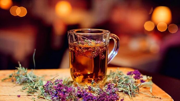Drinking thyme tea helps increase male dignity